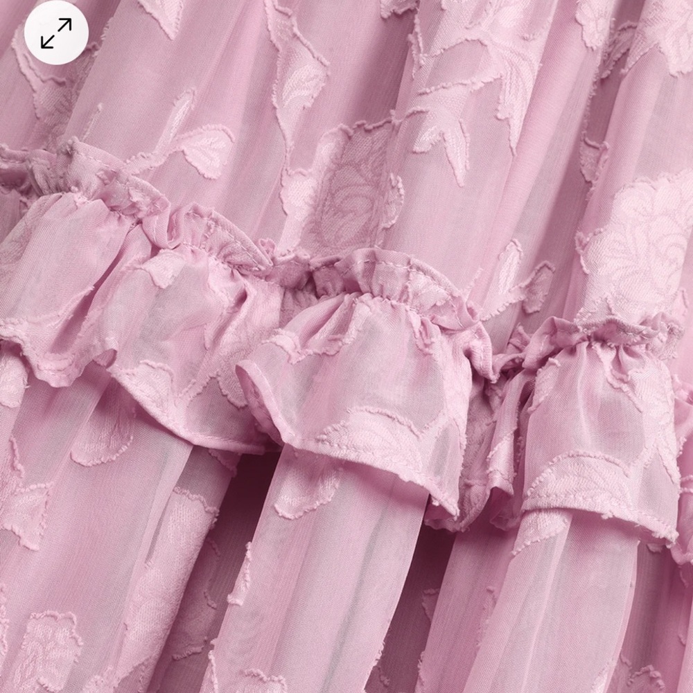 Lulu's Lavender Ruffle Dress - Picture 3 of 6